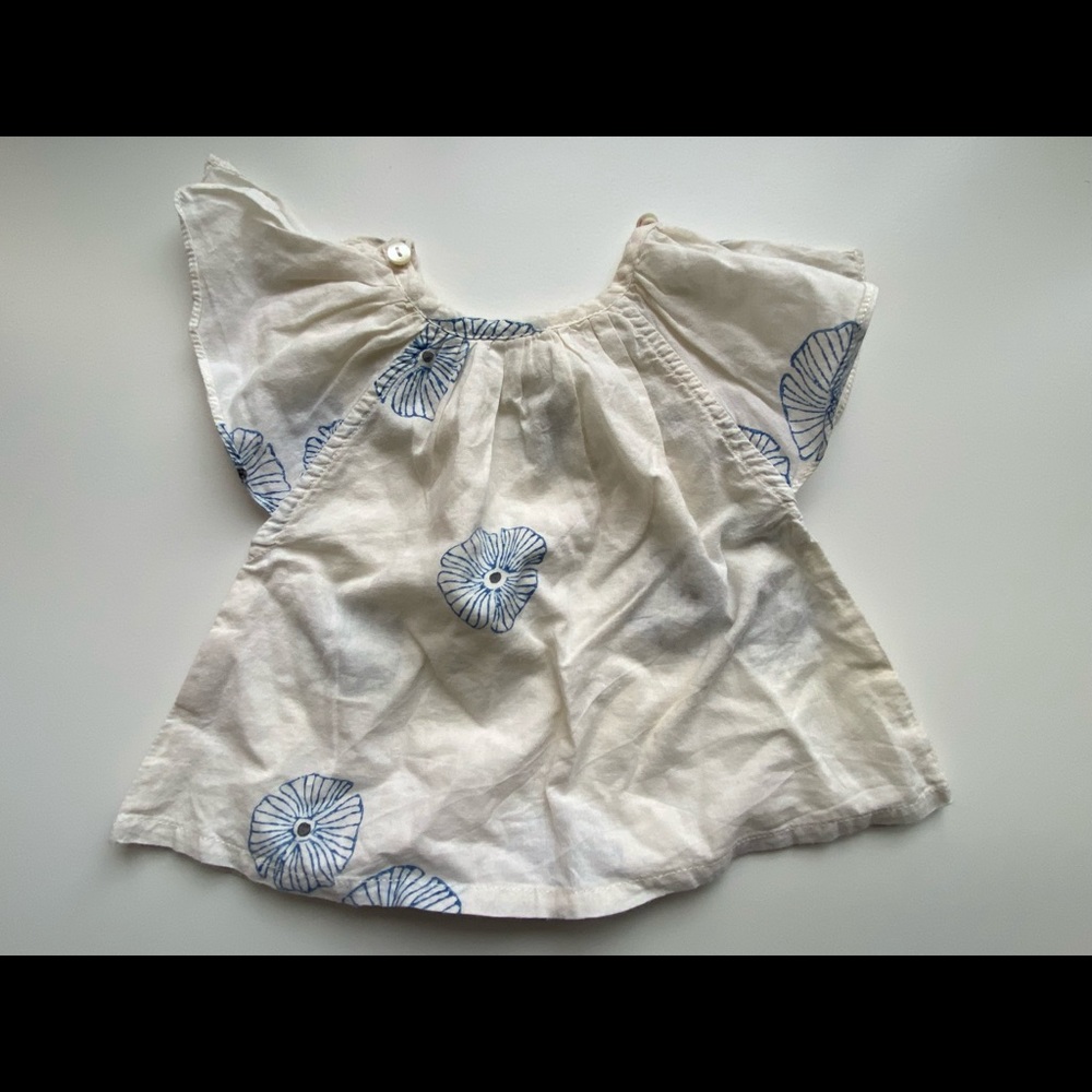 Ketiketa Baby Girls Cotton Blouse - 3 months